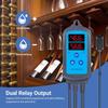 INKBIRD IHC-200 & 200 EU Socket&Plug WiFi Digital Dural Stage Dehumidifying Humidity Controller Humidifaction Humidifier Control