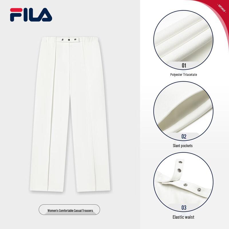 FILA Emerald Women's Woven Straight-Leg Trousers