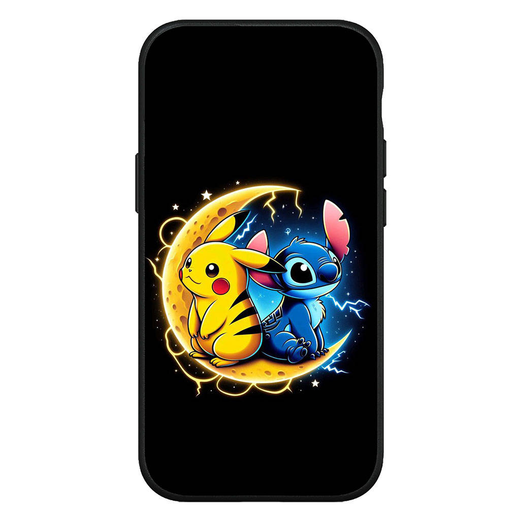 Чехол для iPhone 16 15 Xiaomi Redmi Note 14 13 12 11 Pro Max X 8 9 16e Samsung Galaxy S25 S24 S23 Moto OPPO Huawei Cool Pokemon Go Pikachu Phone Case
