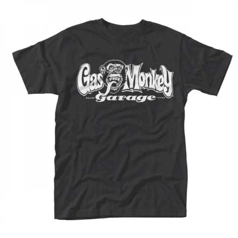 Официальная футболка Gas Monkey Garage с черепом GMG Fast N Loud
