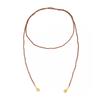 SHIXIN 2026 New Acrylic Beads Chain Choker Long Necklace Women Vintage Geometric Pendant Necklace Adjustable Sweater Chain Gifts