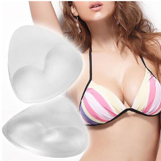 Silicone Gel Bra Breast Enhancers Push Up Pads Bikini Swimsuit Fillets Inserts