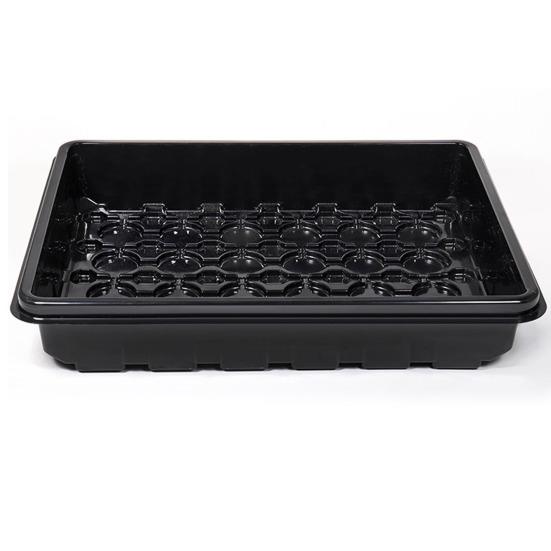 Plants Nursery Box Seeds Starter Tray with Humidity Dome Transparent Seeds Germination Tray with Adjustable Vents Light for Seedlings Growth