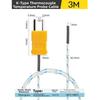 TM-902C K-type TP-01 Thermo Sensor Probe 0.5/1/3/5/10/15/25M Surface Temperature Sensor