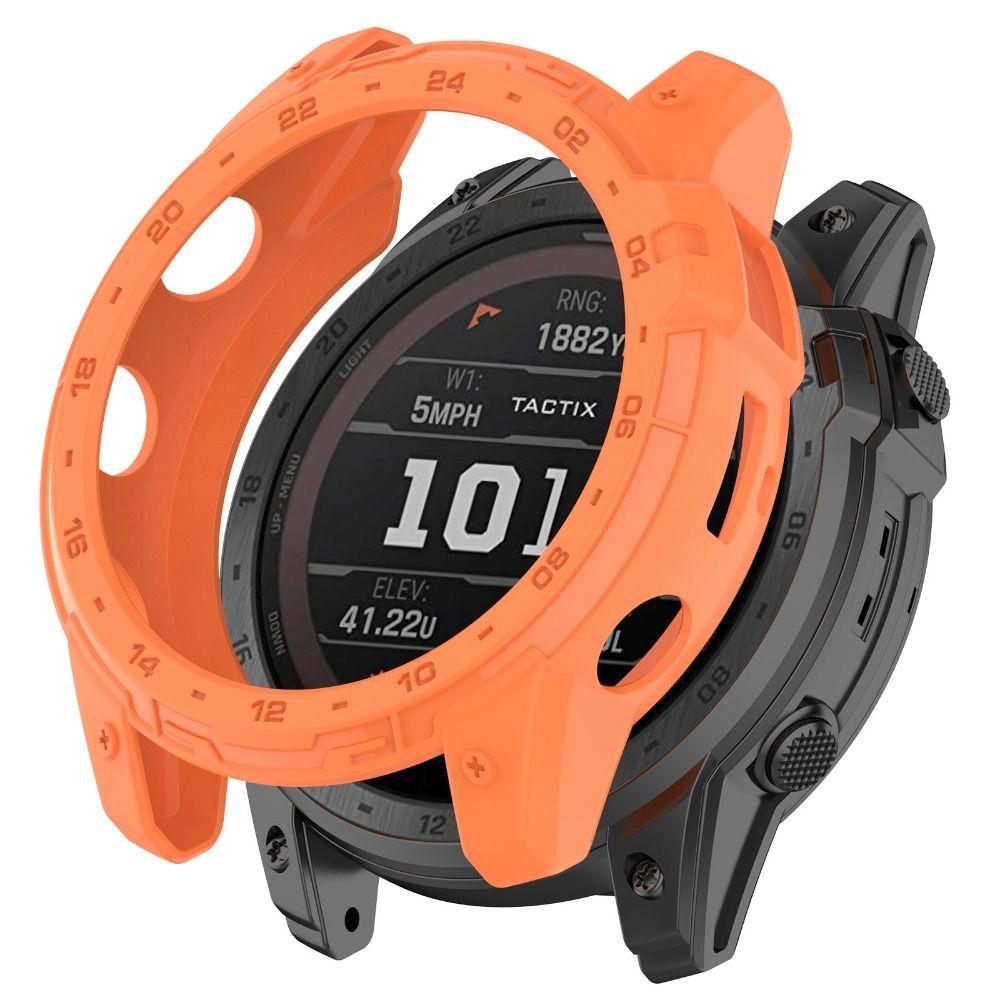 Защитный чехол Frame TPU Screen Protector New Edge Shell для умных часов Garmin Tactix 7 AMOLED