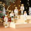 Рождественский Ornament Щлкунчик - Деревянный Маленький Подарок для Украшения Окна или Рабочего Стола