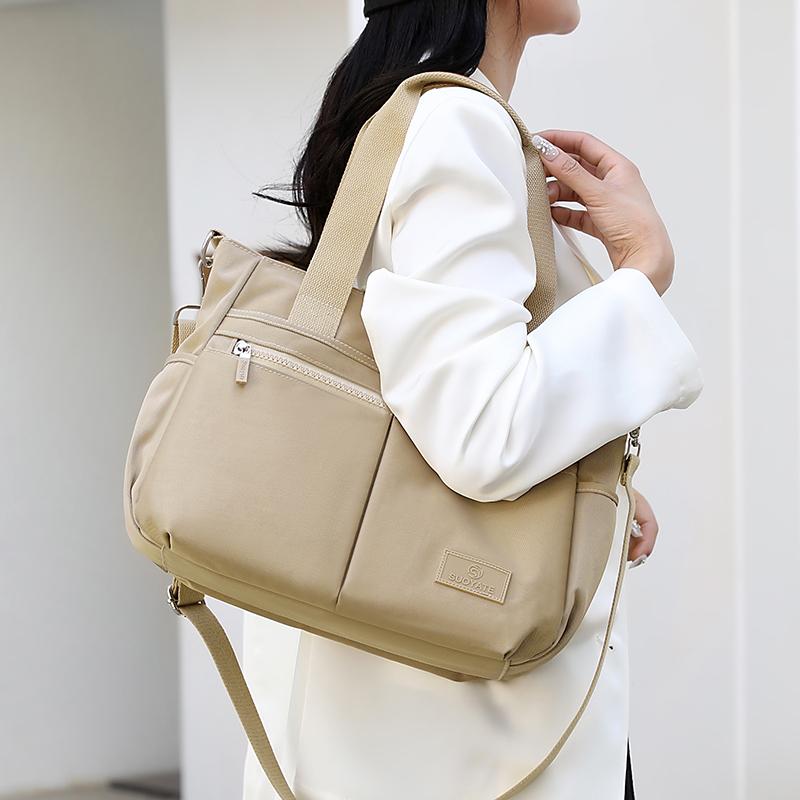 Сумка через плечо Женская нейлоновая сумка через плечо Большая вместительная материнская сумка