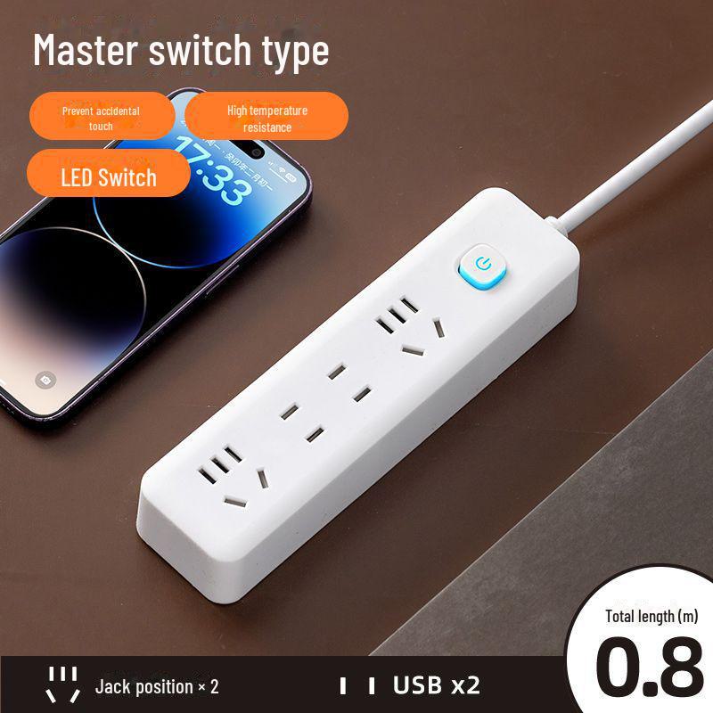 Xiaomi Smart Power Strip с USB, многофункциональный удлинитель, розетка для домашнего офиса