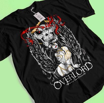 Футболка Overlord Айнз Оал Гоун Футболка Альбедо Шалтир Бладфоллен Футболка Аниме