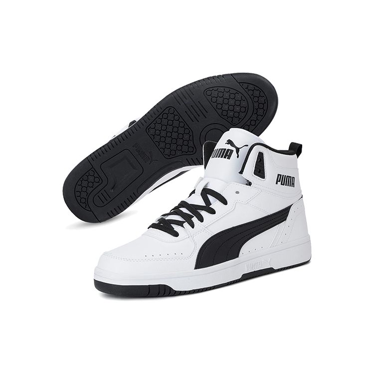 Puma Rebound Joy White Black Unisex Sneakers 374765-02