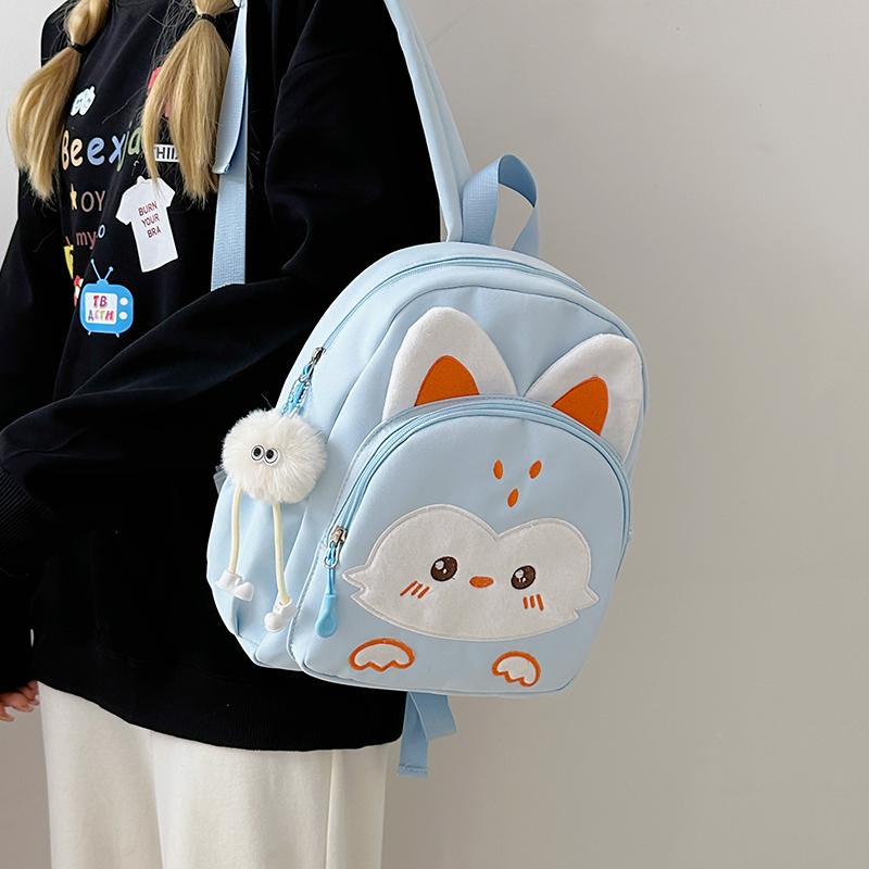 Детский сад школьный рюкзак с рисунком кролика для девочек легкий рюкзак для детей