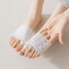 Носки Palm Socks Эластичные кружевные носки для ухода за ногами Носки с пятью пальцами Сетчатые стельки с полупальцами Носки-разделители для пальцев ног