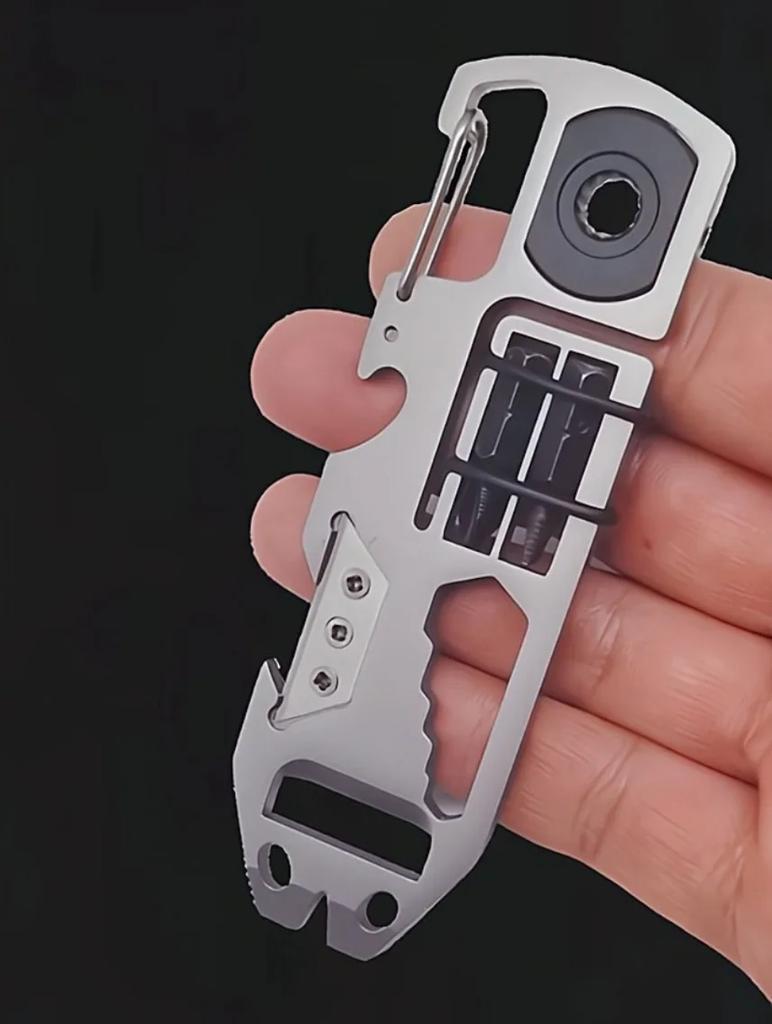 10 в 1 отвертка с храповым механизмом многофункциональный лом мини EDC мультитул шестигранный ключ открывалка для бутылок инструменты для ремонта велосипеда на открытом воздухе