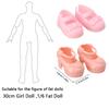 1Pair For 1/6 Fat Baby Differents Doll Clothes Doll Shoes Toys Sandals Accessories