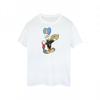 Womens/Ladies Pinocchio Jiminy Cricket Cotton T-Shirt