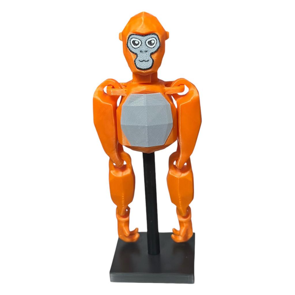 3D-печатные фигурки, шарнирные друзья - кронштейн для украшения верхней части торта - качающаяся игрушка-обезьянка