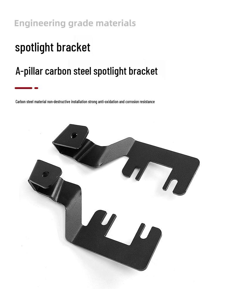 Ford Ranger Off-Road A-Pillar Hood Spotlight Bracket