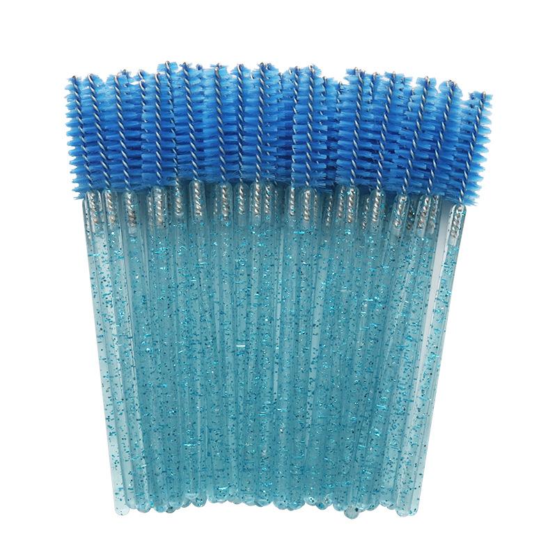 50Pcs/pack Eyelash Brush Disposable Eye Lashes Comb Applicator Makeup Tools Mascara Extension Comb Wands Brushes
