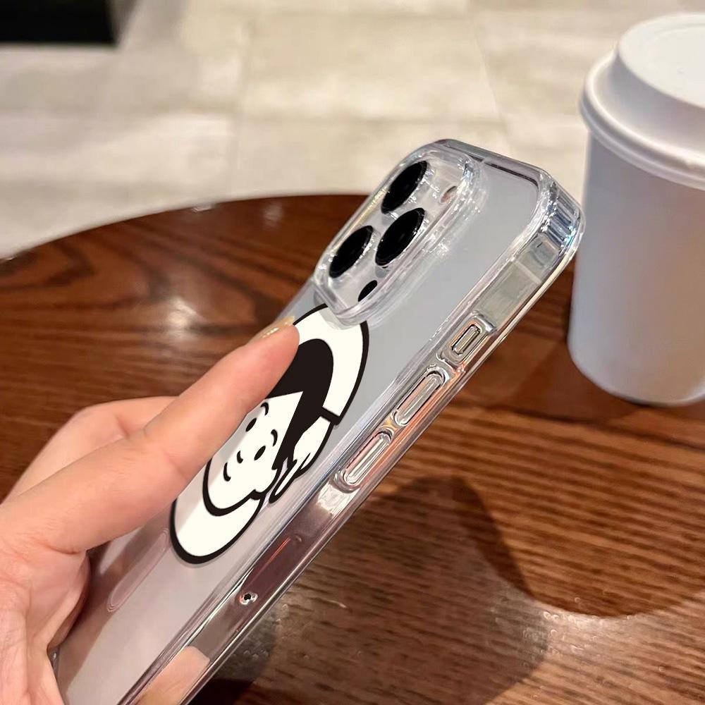 Магнитный чехол для телефона для iPhone 12 14 16 17 Pro 17 16 15 14 13 12 Pro Max 12 13 14 15 16 Высококачественный противоударный чехол Полная защита Милый стиль