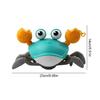 Baby Bathtub Toy, Crab Toy, Portable Clock, Beach Shower Accessories for Small Children, Mobile Toy, Christmas Gift