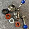 38 51 63 76 102 мм EPDM Силиконовое Санитарное Уплотнительное Кольцо Замена Для 1.5" 2" 2.5" 3" 4" Трехзажимного Бабочкового Клапана Домашнее Пивоварение