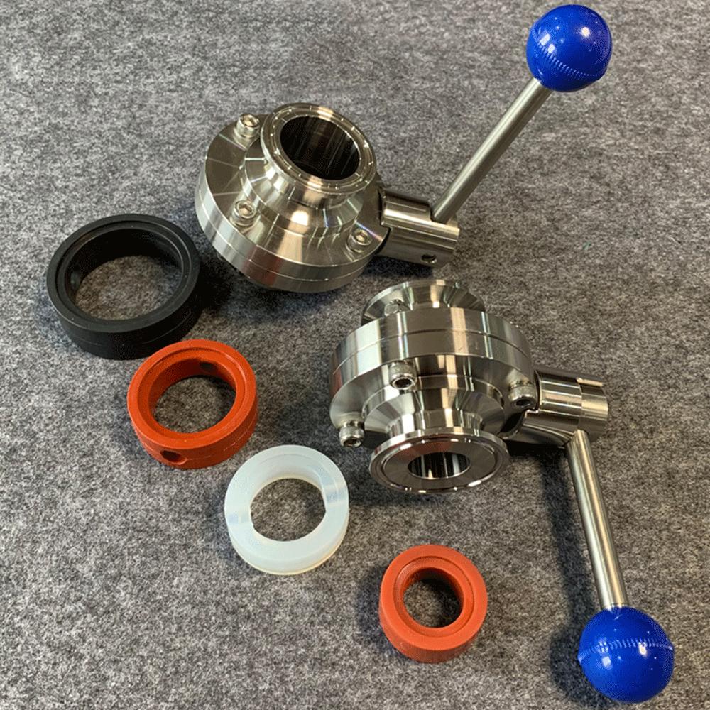 38 51 63 76 102 мм EPDM Силиконовое Санитарное Уплотнительное Кольцо Замена Для 1.5" 2" 2.5" 3" 4" Трехзажимного Бабочкового Клапана Домашнее Пивоварение