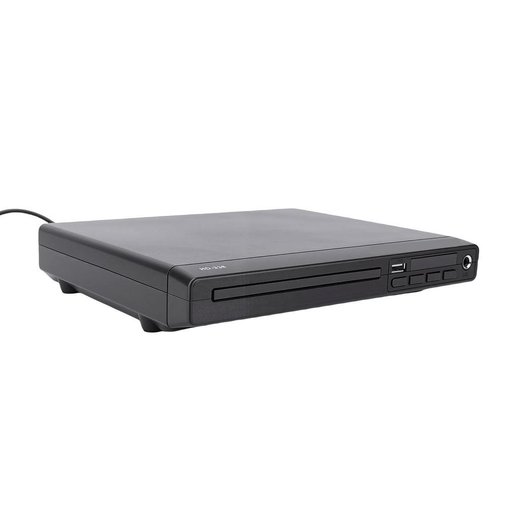 HD DVD-плеер с HDMI-интерфейсом 1080P, маленькая домашняя стереосистема, CD-плеер для телевизора с USB, 6,5 мм, воспроизведение MP3, пульт дистанционного управления