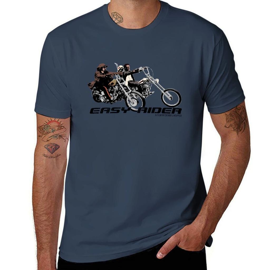 Easy Rider Movie Tshirt Tshirt Big Size Crew Neck Tshirt