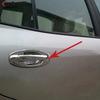 Side Door Handle Bowl Cup Cover Trim For Hyundai Santa Fe 2001 2002 2003 2004 2005 2006 Chrome Car Exterior Accessories