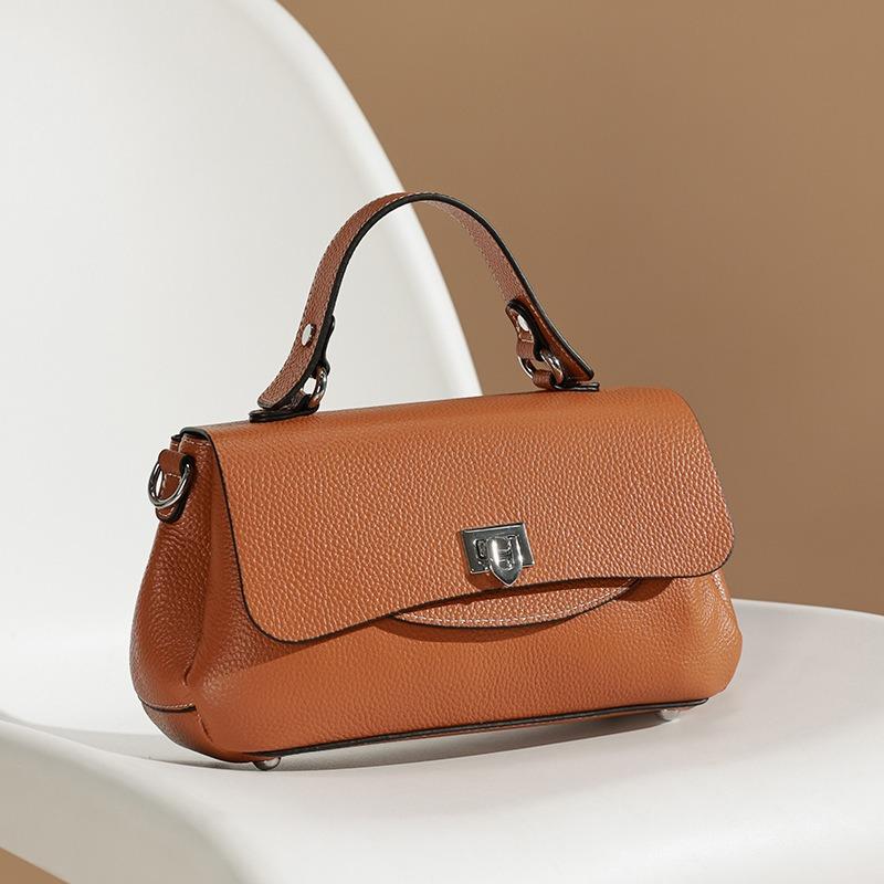 Женская сумка из натуральной кожи, модная сумка через плечо на весну/лето, сумка Niche Premium Sense на плечо