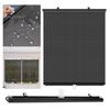 Car Curtains Universal Roller Blinds Suction Cup Blackout Sunshade Privacy Shades for Bedroom Kitchen Office Window Sun-shading Curtains