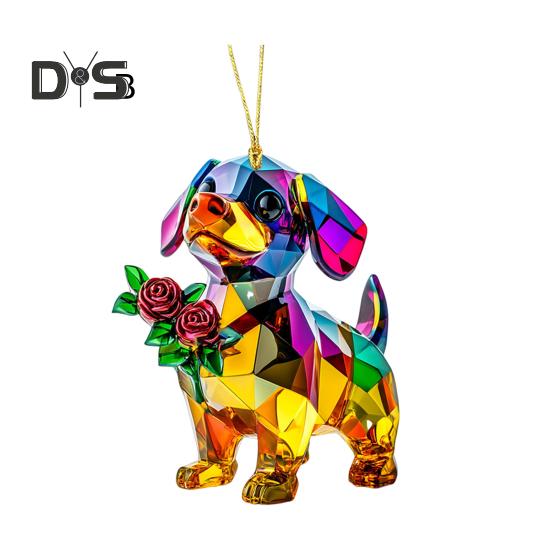 1/2 шт. Автомобильные подвески с шнурком, легко подвешиваются, цветные хрустальные украшения, сверкающие акриловые украшения, подвески в виде ежика