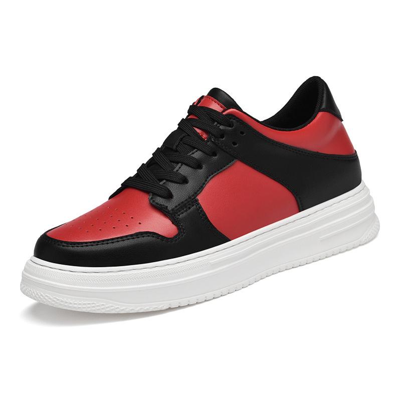Invisible heightening men's shoes 8cm breathable platform sports shoes little white shoes casual board shoes flow heightening shoes 6