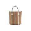 Tory Burch Perry Colorful Striped Adjustable Shoulder Strap Tote Bag Women Tote Bags Multicolor 148575-960