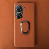 Чехол для Asus Zenfone 10 Ручной работы Чехлы из Натуральной Кожи Для Asus Zenfone9 Чехол для Телефона Защитный Задний Корпус Подставка Держатель