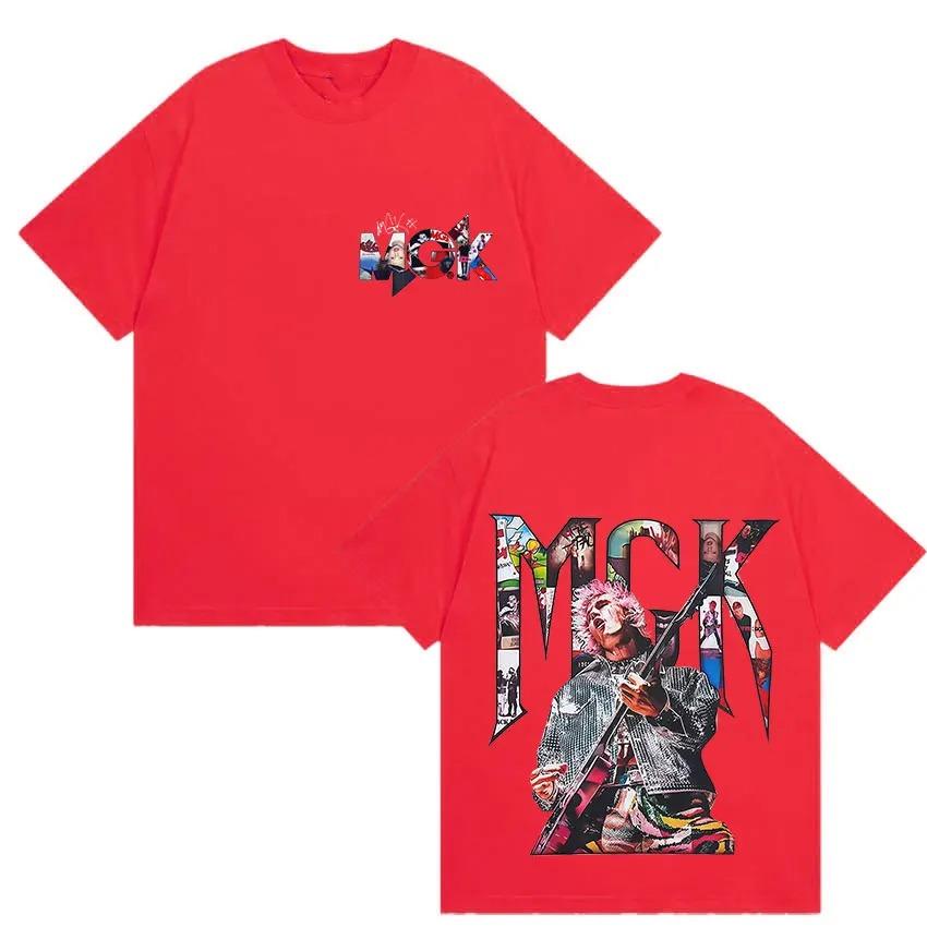 MGK Lost Hip Hop Pop Singer Kelly Album Print TShirt Trendy Printed Couple Cotton Loose TShirt harajuku oversized t shirt