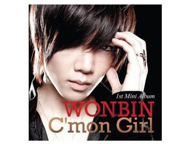 [CD+DVD] C'mon Girl Nomal Edition WONBIN AIMA-1006 K-Pop 1st Mini Album NEW