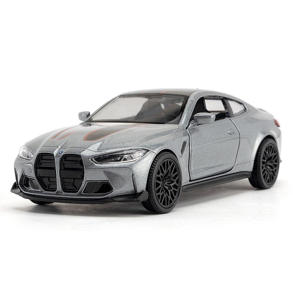 1/36 BMW M4 CSL Металлическая игрушечная машина из сплава Литые игрушечные машины Модель автомобиля Модель автомобиля для детей