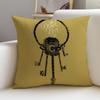 Blues TThe Black KeysS Cushion Cover Breathable and skinfriendly linen pillowcase square removable and washable cushion