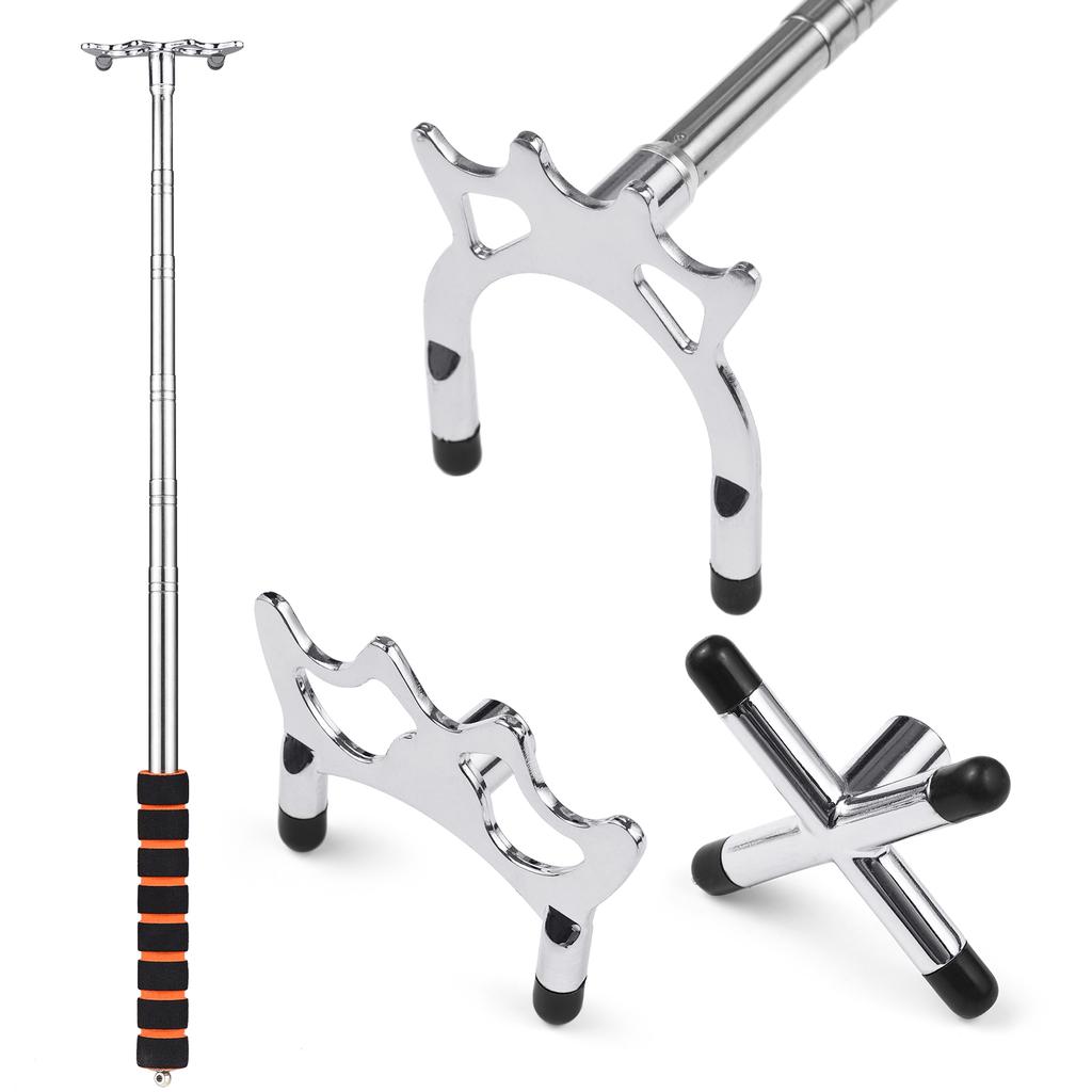 Выдвижной бильярдный кий, мостовой кий, бильярдный кий, бильярдный мостик с 3 съемными латунными пластинами