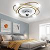 Simple Led Chandeliers With Electric Fan Modern Living Room Bedroom Ceiling Fan Lights Home Remote Control Lighting Fixtures