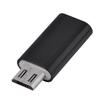 Micro USB Male To USB 3.0 Type C Female Adapter Converter Sync & Charging for Android (Black)
