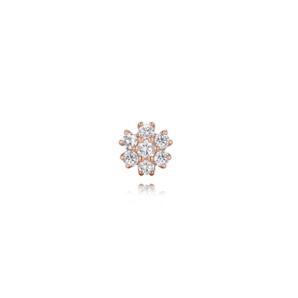 Roseedor Pearl Bouquet Pair Single Piercing_252300172