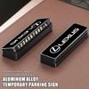 Car Temporary Parking Card Phone Number Card Plate Accessories For Lexus CT ES GS NX IS250 CT200h IS300h ES300h ERX400h NX300h