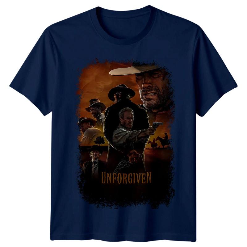 Непрощенный () Футболка в стиле ретро-классического кинопостера S Unisex