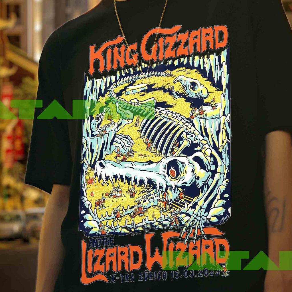 King Gizzard and the Lizard Wizard Shirt, King Gizzard Merch, King Gizzard Band Tee, Retro King Gizzard Clothing, KGTLW Tshirt Tour Gift