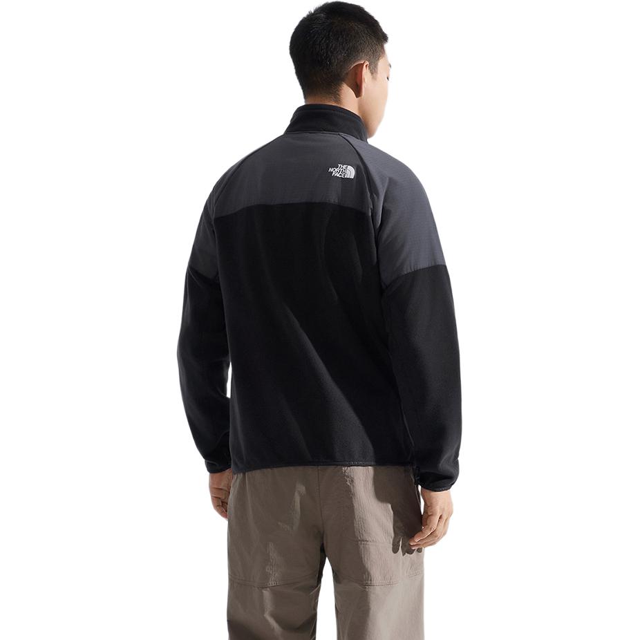 The North Face Мужское пальто с ощущением ледникового бархата Цвет Черный Угольно-серый NF0A8FHY-KT0