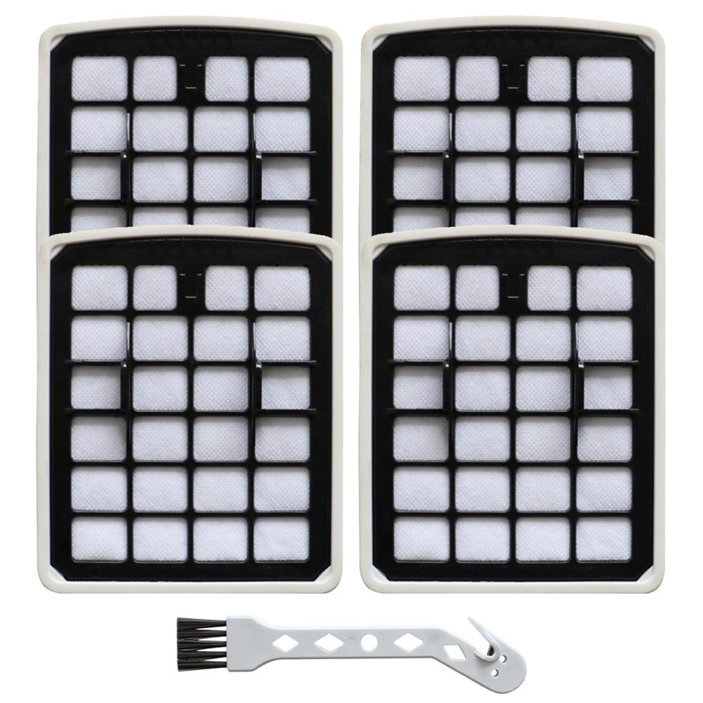 2/4 HEPA губчатых фильтра для Eureka Для Apollo V18C01A-200 AK9/AK10 Для Midea VCS41S160 VCS42S200 VCC18C Фильтры для пылесоса