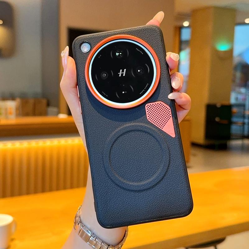 Для OPPO Find X8 X8Pro X8S X8SPro X8Ultra Металлическое кольцо для защиты камеры с большим отверстием, теплоотводящий, магнитоустойчивый, противоударный чехол для телефона