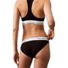 Calvin Klein Letter Low Rise Slim Fit Triangle Underwear Women Underwear Black 0000F3787E-001
